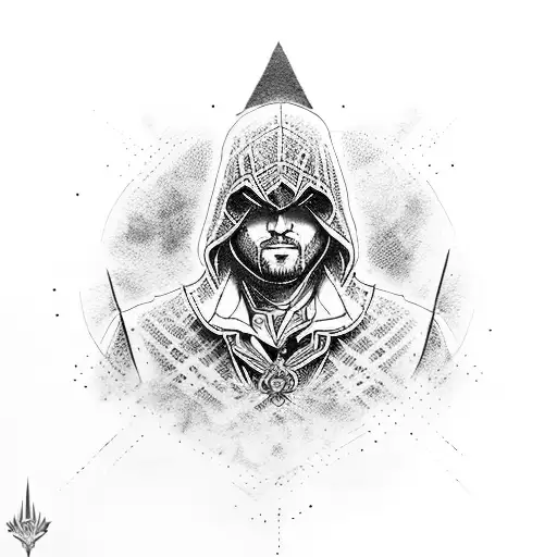 assassin creed tattoo design idea