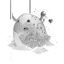 Lover Loser Loner tattoo design idea