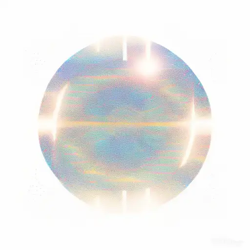 Sunrise with sunbeams tattoo design idea