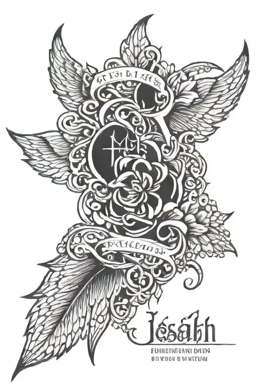 Isaiah 54:17 tattoo design idea
