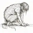 heartache missing love  tattoo design idea