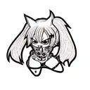 666 tattoo design idea