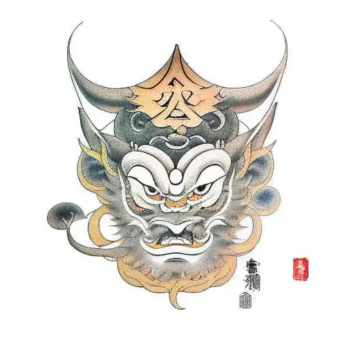 Kyoshi avatar tattoo design idea
