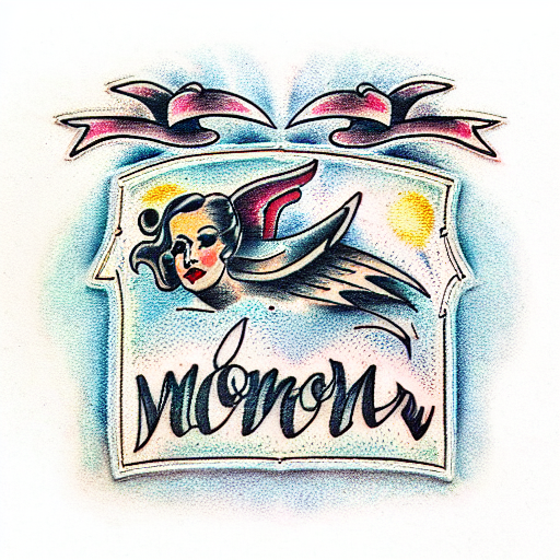 mom tattoo design idea