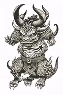 Minotaur tattoo design idea