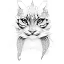 door opening tattoo design idea