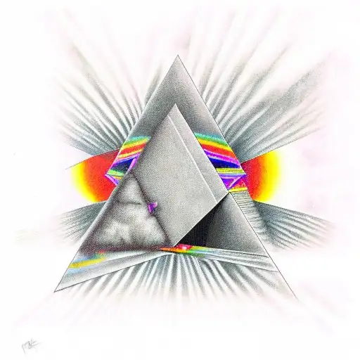 pink Floyd shine on your crazy diamond the dark side of the moon wish you were here division bell tattoo design idea