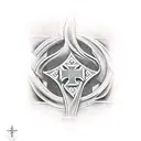 three crosses tattoo design idea