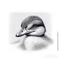 Pato lucas tattoo design idea