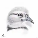 Pato lucas tattoo design idea