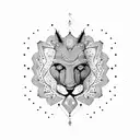 Arabic history tattoo design idea