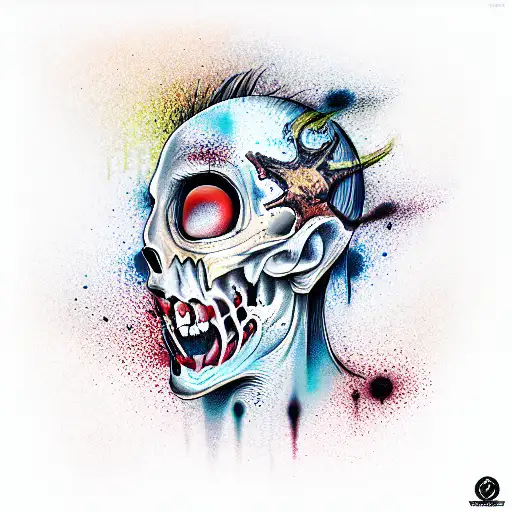 psycho tattoo design idea