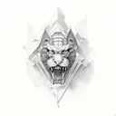 Wake up to reality tattoo design idea