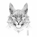  magician tattoo design idea