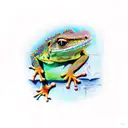 gecko tattoo design idea