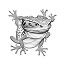gecko tattoo design idea