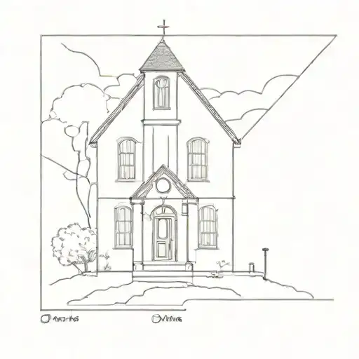 90 church drive tattoo design idea