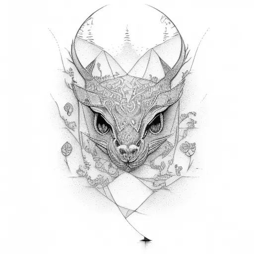 wheat tattoo design idea