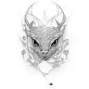 wheat tattoo design idea