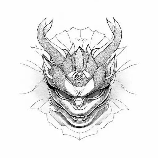 asura tattoo design idea