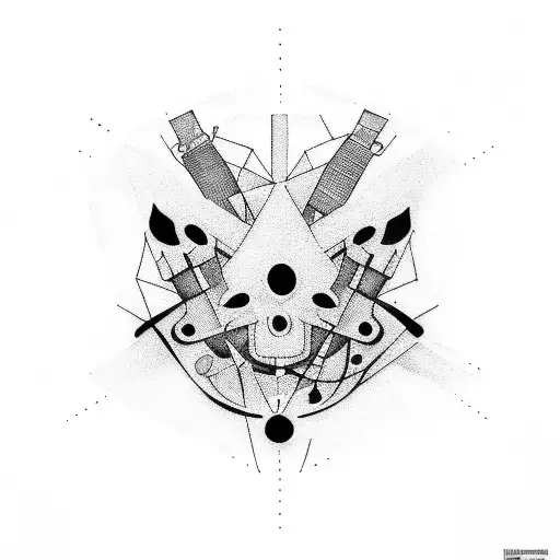 Depersonalization  tattoo design idea