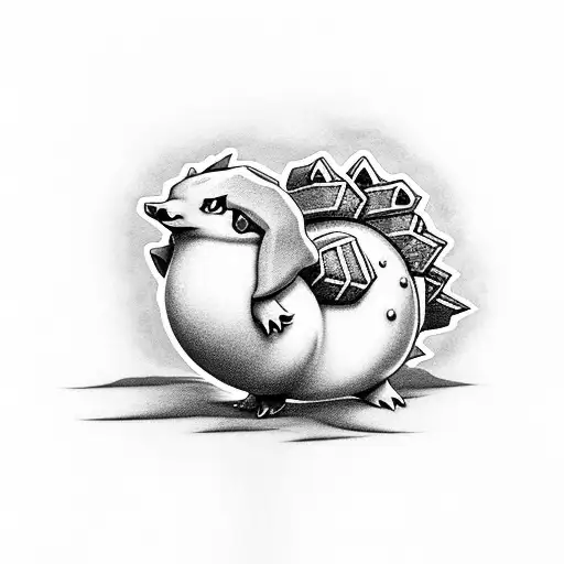 cyndaquil tattoo design idea