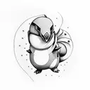 cyndaquil tattoo design idea