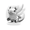 cyndaquil tattoo design idea