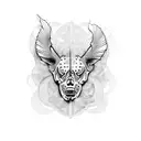 kaulitz in cursive letters tattoo design idea