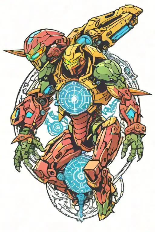 Gaming Logo Link Metroid Final fantasy 7 deadly sins tattoo design idea