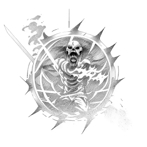 attack on titan tattoo design idea