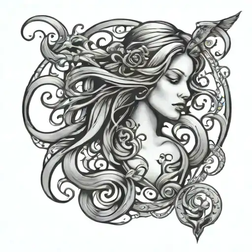 infertility journey depression hard times tattoo design idea