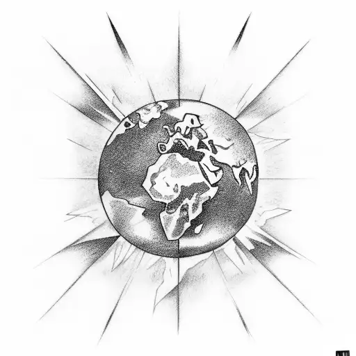 kiss for the whole world enter shikari album cover  tattoo design idea