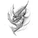 almost god tattoo design idea