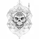 almost god tattoo design idea