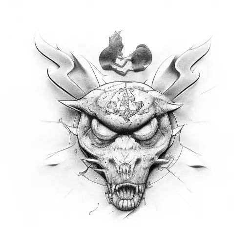 bts tattoo design idea