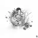 bts tattoo design idea