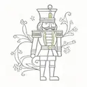 nutcracker silhouette   tattoo design idea