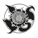 naruto seal tattoo design idea