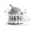 Dumpling tattoo design idea