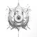 Dumpling tattoo design idea