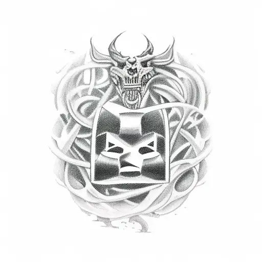 gamer de carro tattoo design idea