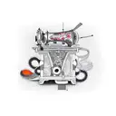 sewing machine tattoo design idea