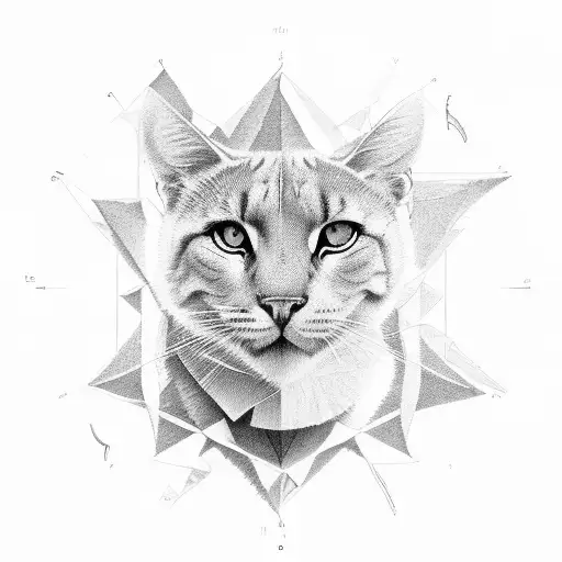 a metric and standard ruler. measuring device  tattoo design idea