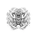 orochi  tattoo design idea