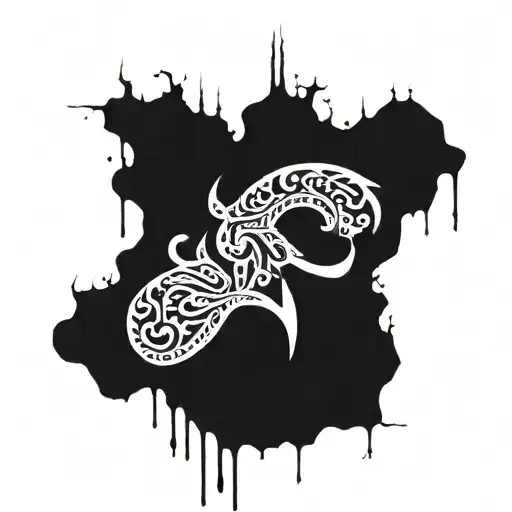 I need a letter tattoo. write "tatvamasi" in a blood dripping font.  in a 1 inch area tattoo design idea