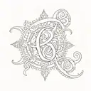 I need a letter tattoo. write "tatvamasi" in a 1 inch area tattoo design idea
