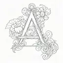 I need a letter tattoo. write "tatvamasi" in a 1 inch area tattoo design idea