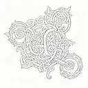 I need a letter tattoo. write "tatvamasi" in a 1 inch area tattoo design idea