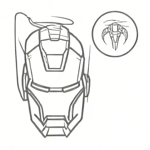 ironman triathlon tattoo design idea